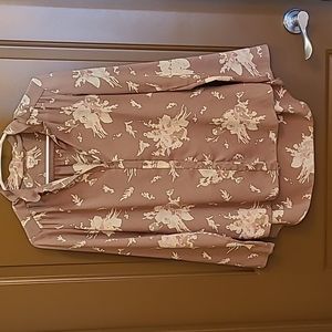 Wilfred high low button down